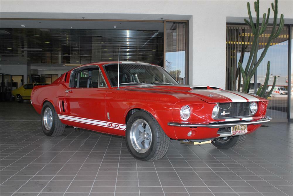 1967 SHELBY GT500 FASTBACK - Front 3/4 - 50770