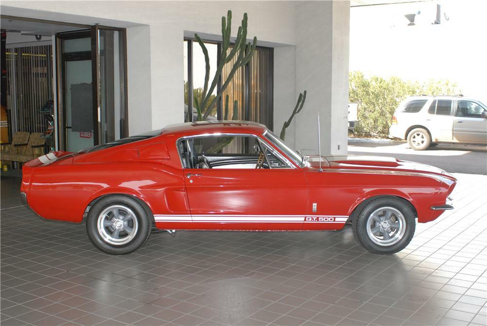 1967 SHELBY GT500 FASTBACK - Side Profile - 50770