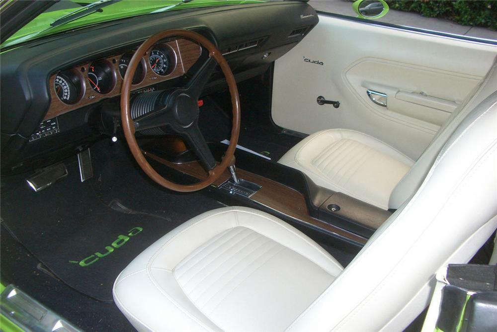 1970 Plymouth Hemi Cuda Convertible Re Creation