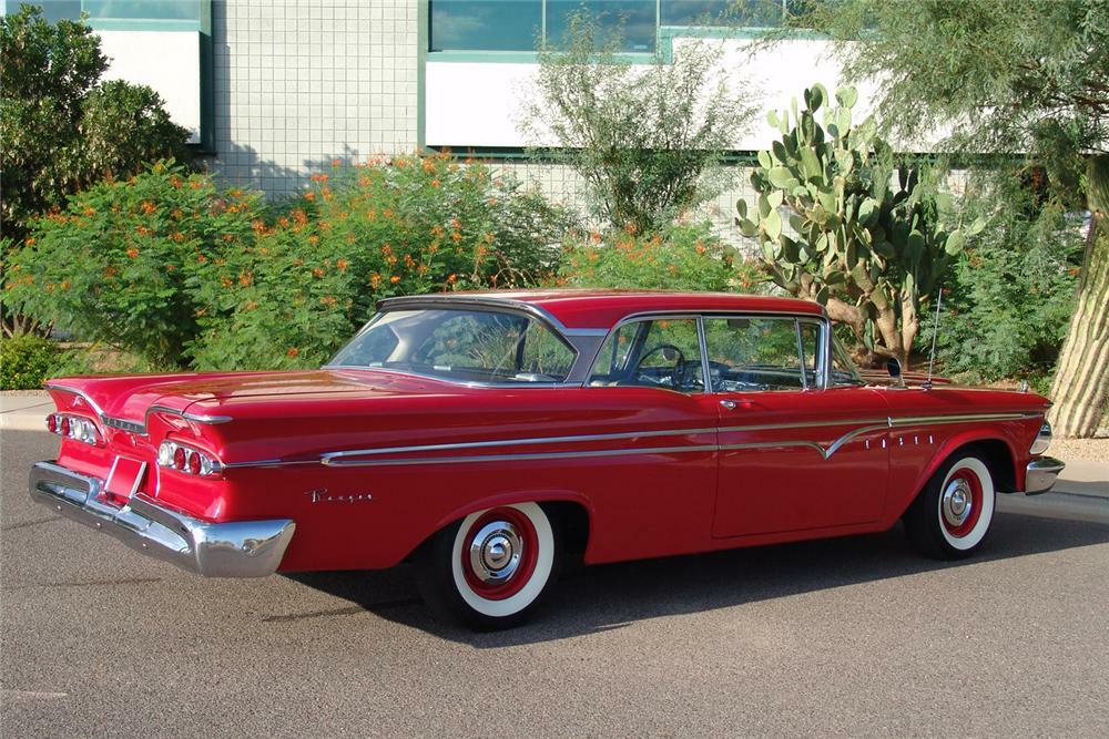 1959 EDSEL RANGER 2 DOOR HARDTOP - Rear 3/4 - 60596