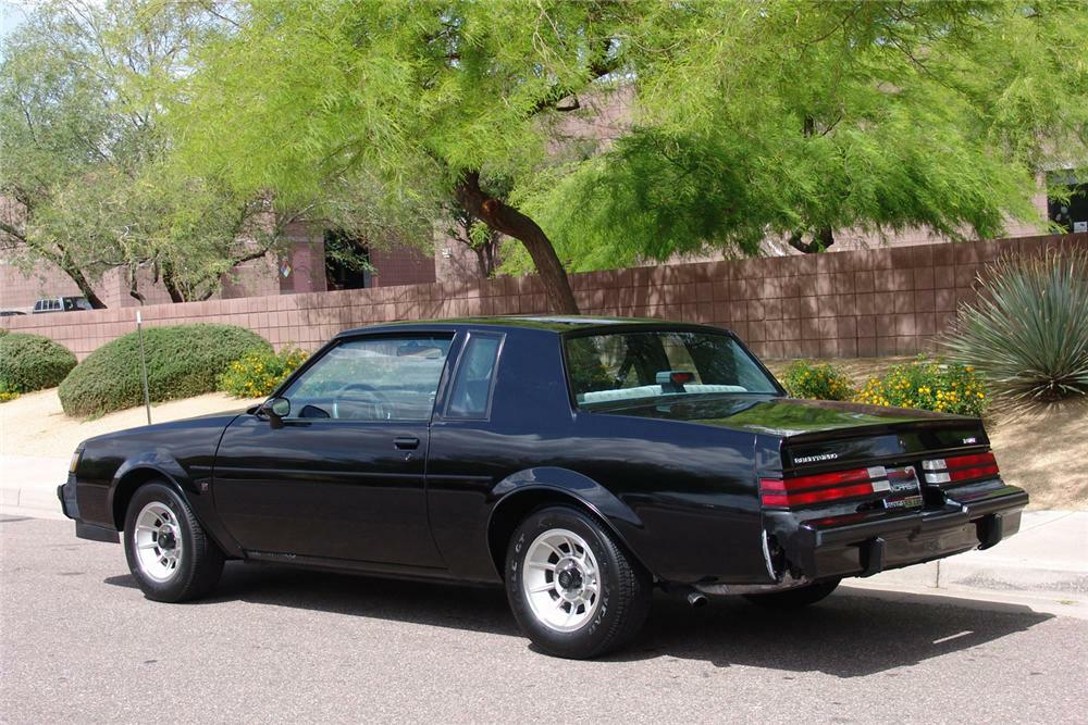 1987 BUICK WE4 2 DOOR HARDTOP - Rear 3/4 - 60597