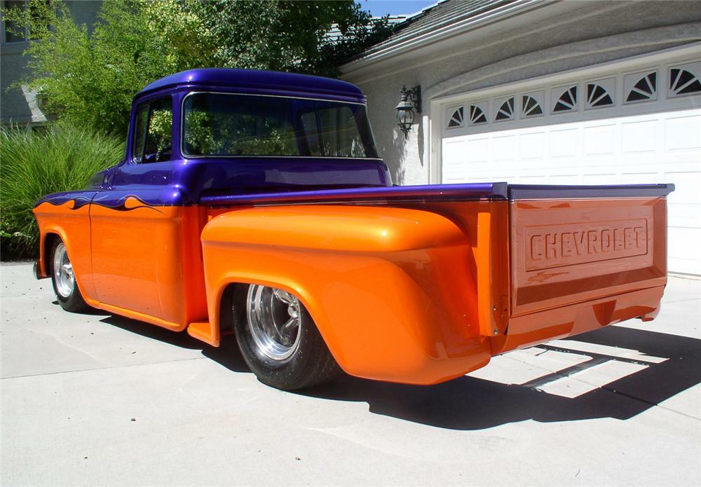 1955 CHEVROLET PICKUP - Rear 3/4 - 60691
