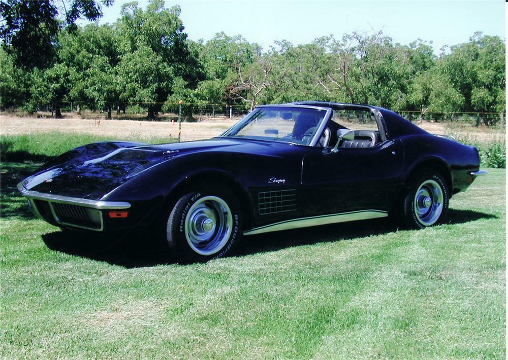 1971 CHEVROLET CORVETTE LS5 COUPE - Front 3/4 - 60848