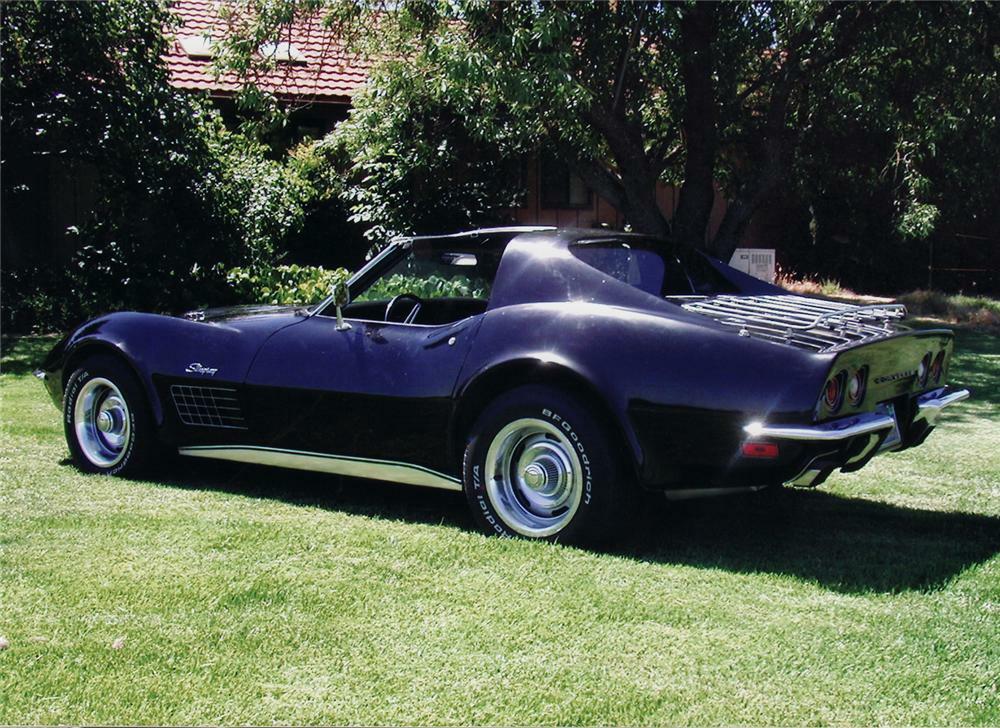 1971 CHEVROLET CORVETTE LS5 COUPE - Rear 3/4 - 60848