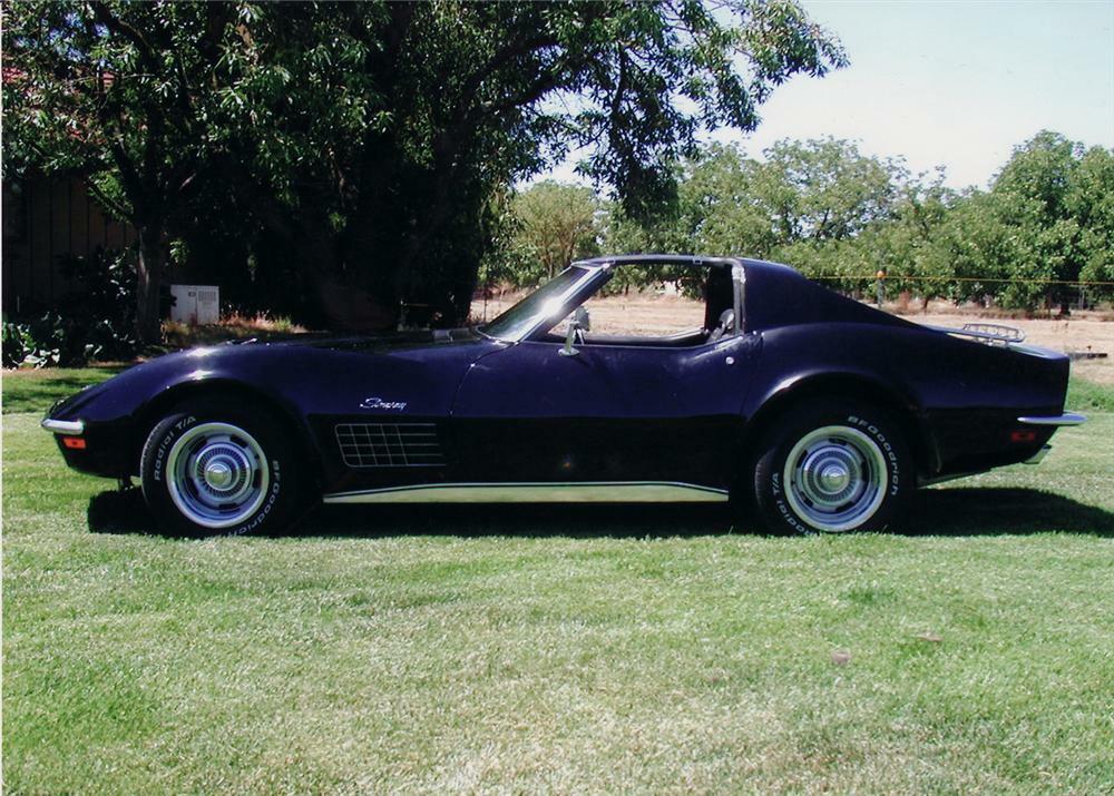 1971 CHEVROLET CORVETTE LS5 COUPE - Side Profile - 60848