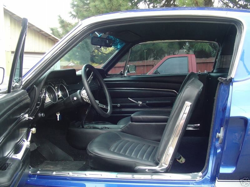 1967 FORD MUSTANG CUSTOM FASTBACK - Interior - 60951