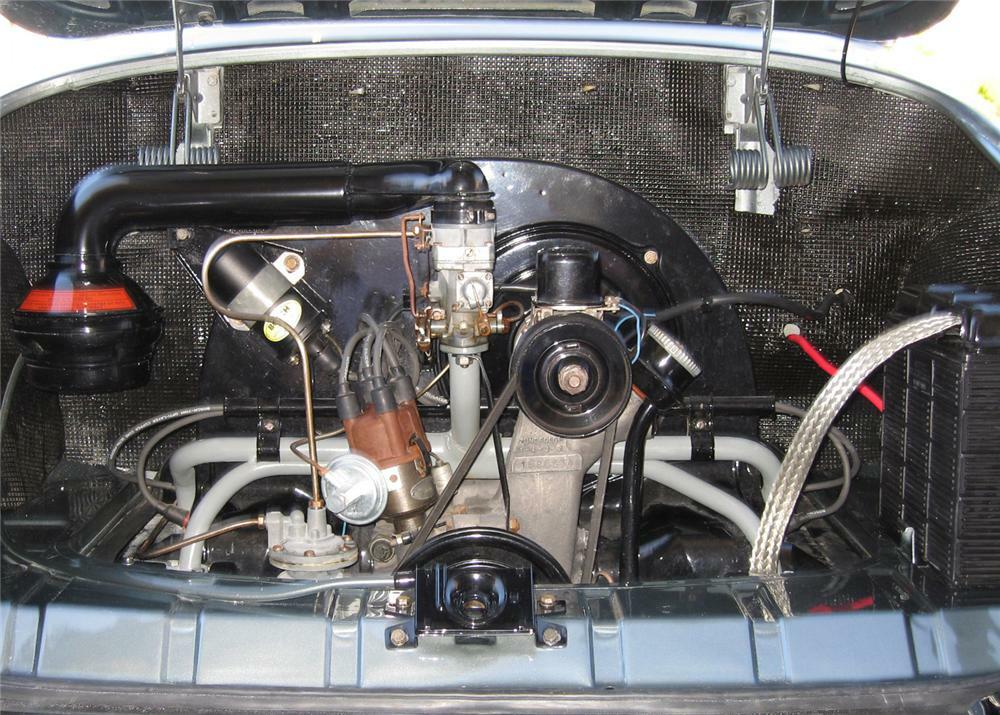 1957 VOLKSWAGEN KARMANN GHIA 2 DOOR HARDTOP CUSTOM - Engine - 60956