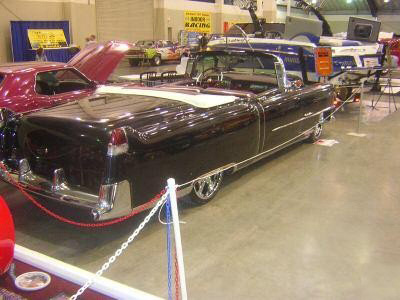 1954 CADILLAC SERIES 62 CONVERTIBLE - Rear 3/4 - 60962