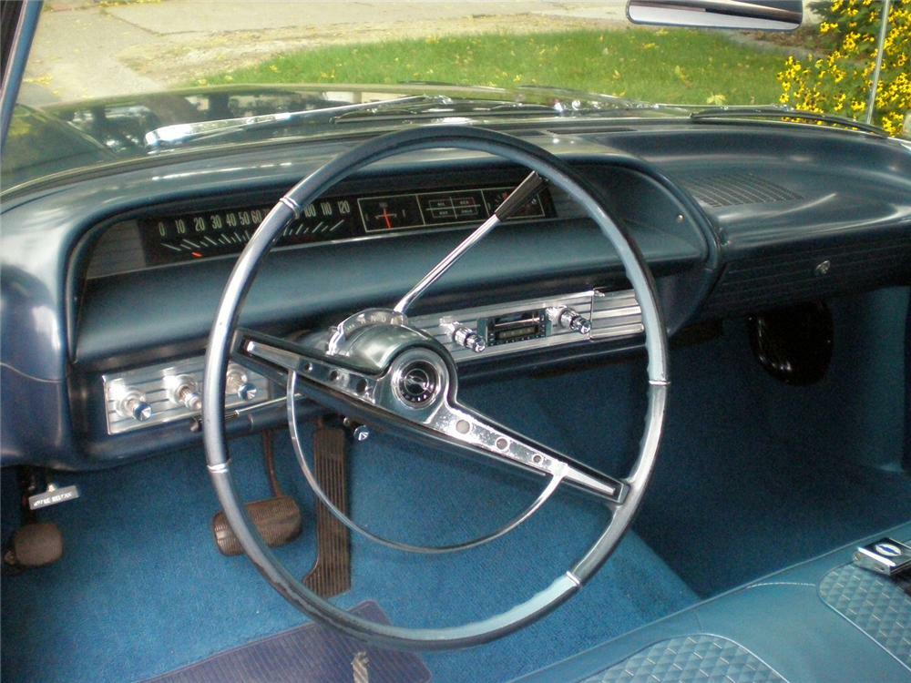 1963 CHEVROLET IMPALA CUSTOM 2 DOOR HARDTOP - Interior - 61053