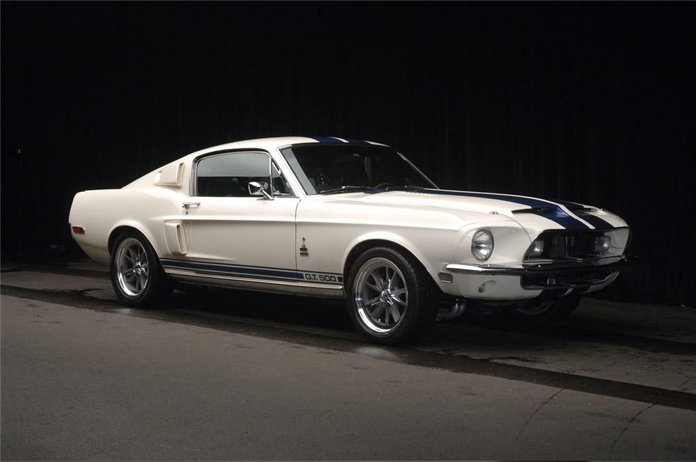 1968 SHELBY GT500 FASTBACK RE-CREATION - Front 3/4 - 61110