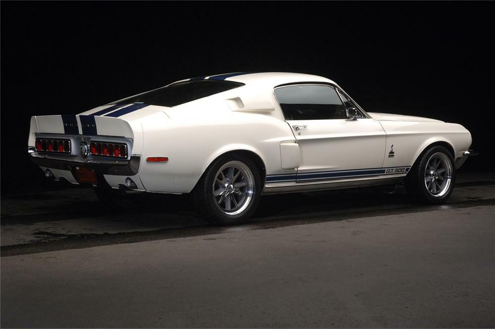 1968 SHELBY GT500 FASTBACK RE-CREATION - Rear 3/4 - 61110