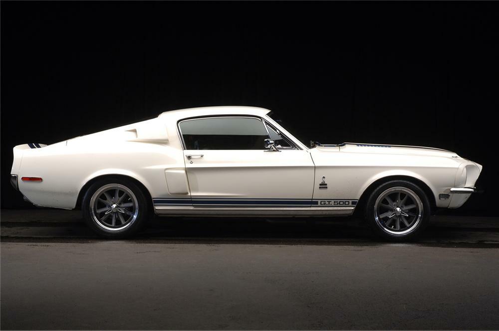 1968 SHELBY GT500 FASTBACK RE-CREATION - Side Profile - 61110