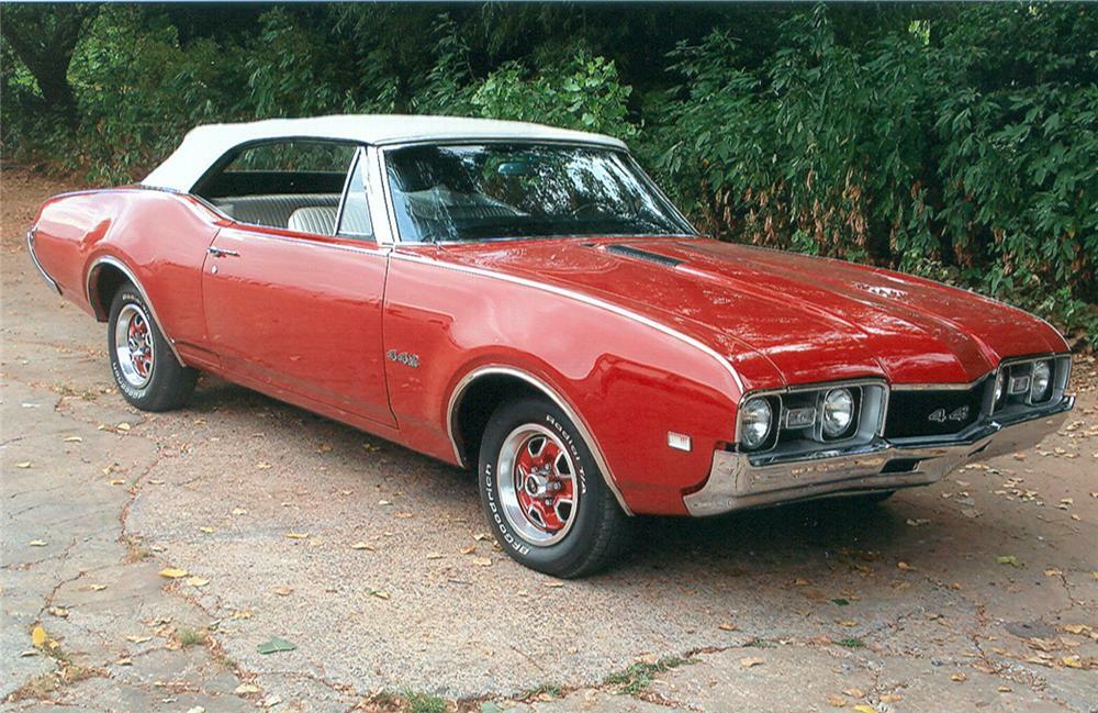 1968 OLDSMOBILE 442 CONVERTIBLE