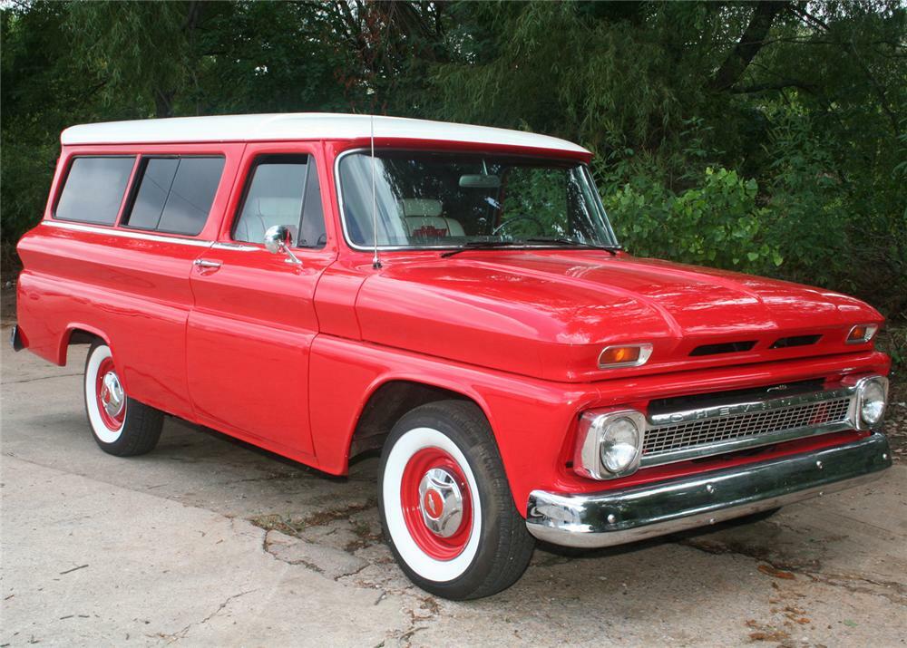 1966 CHEVROLET SUBURBAN CUSTOM WAGON