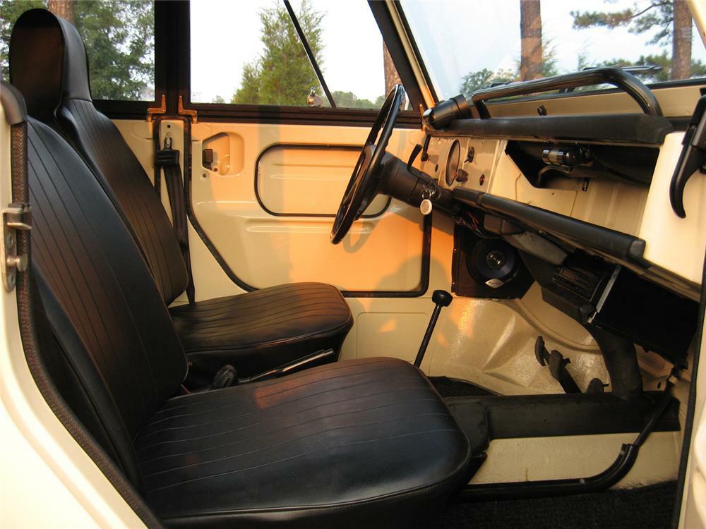 1974 VOLKSWAGEN THING 4 DOOR CONVERTIBLE - Interior - 61198