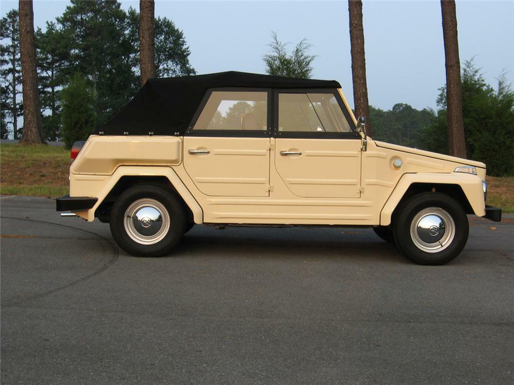 1974 VOLKSWAGEN THING 4 DOOR CONVERTIBLE - Side Profile - 61198