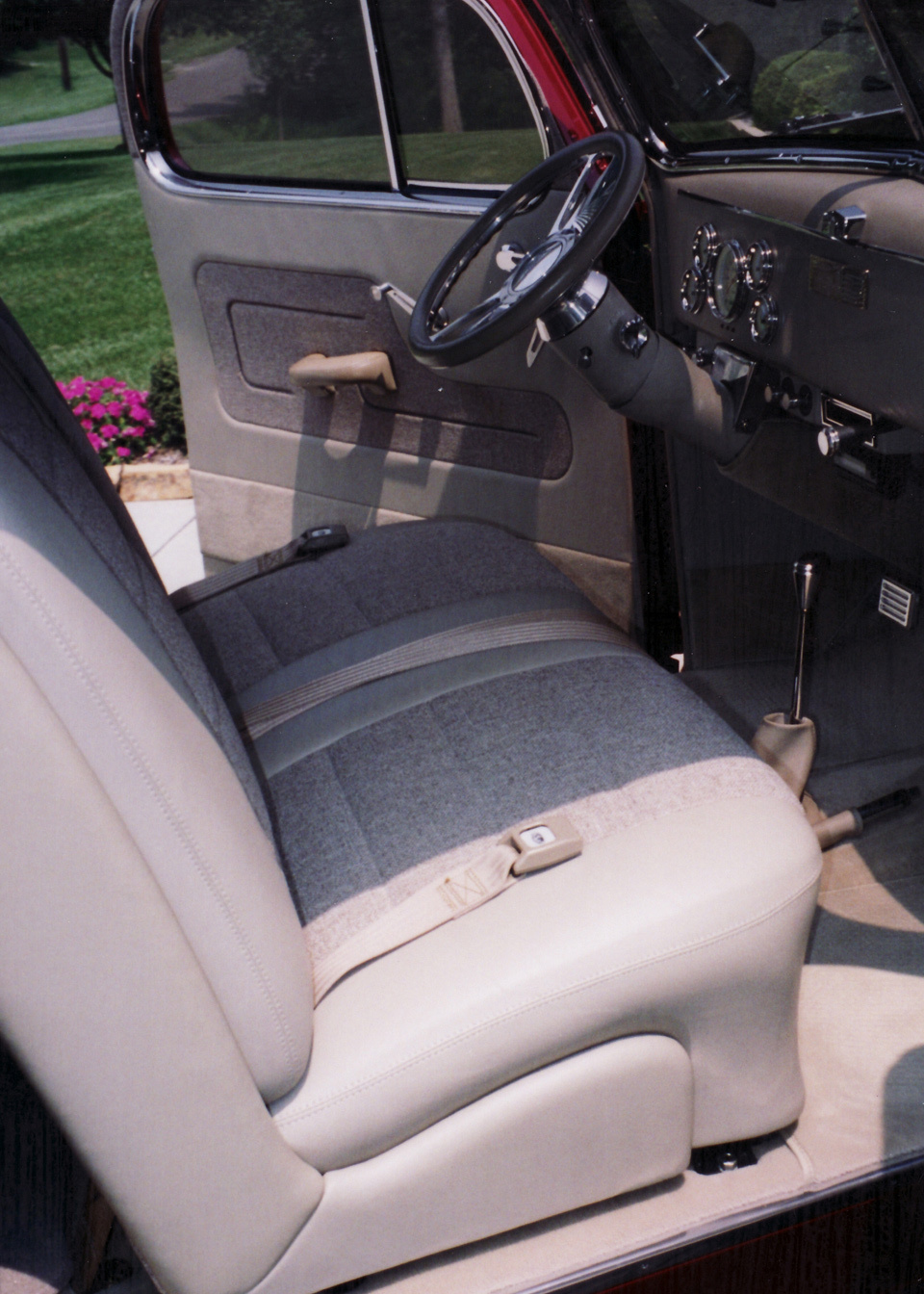 1936 PONTIAC BUSINESS COUPE STREET ROD - Interior - 61258