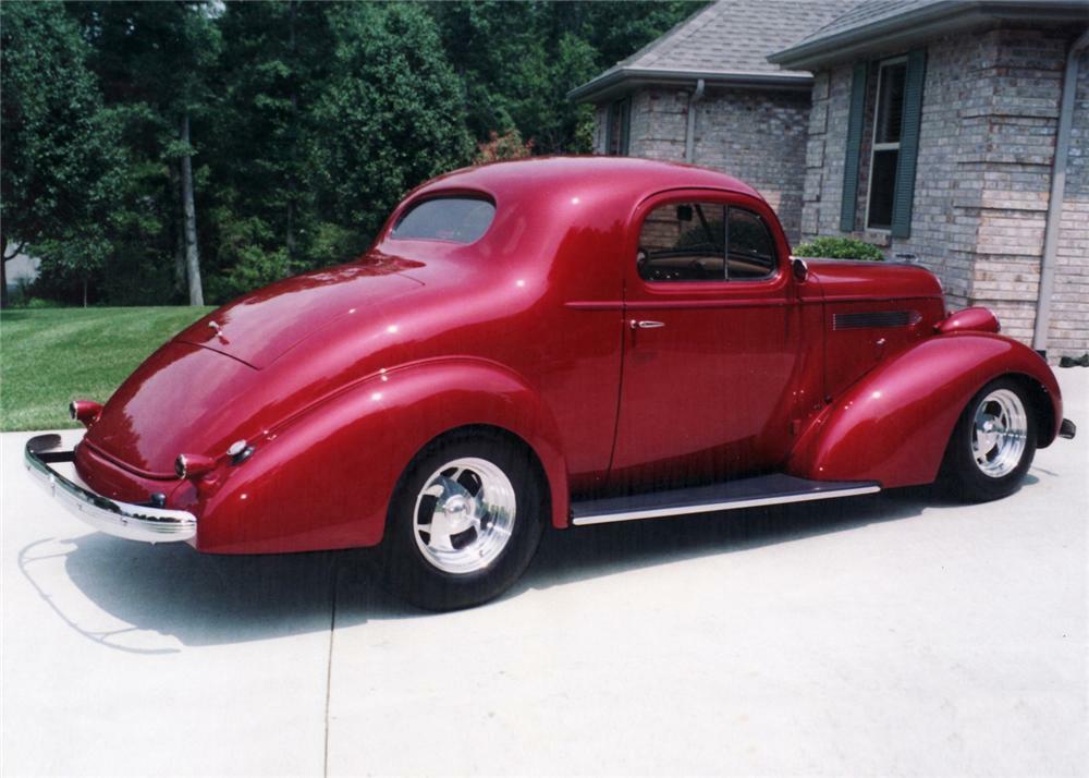 1936 PONTIAC BUSINESS COUPE STREET ROD - Side Profile - 61258