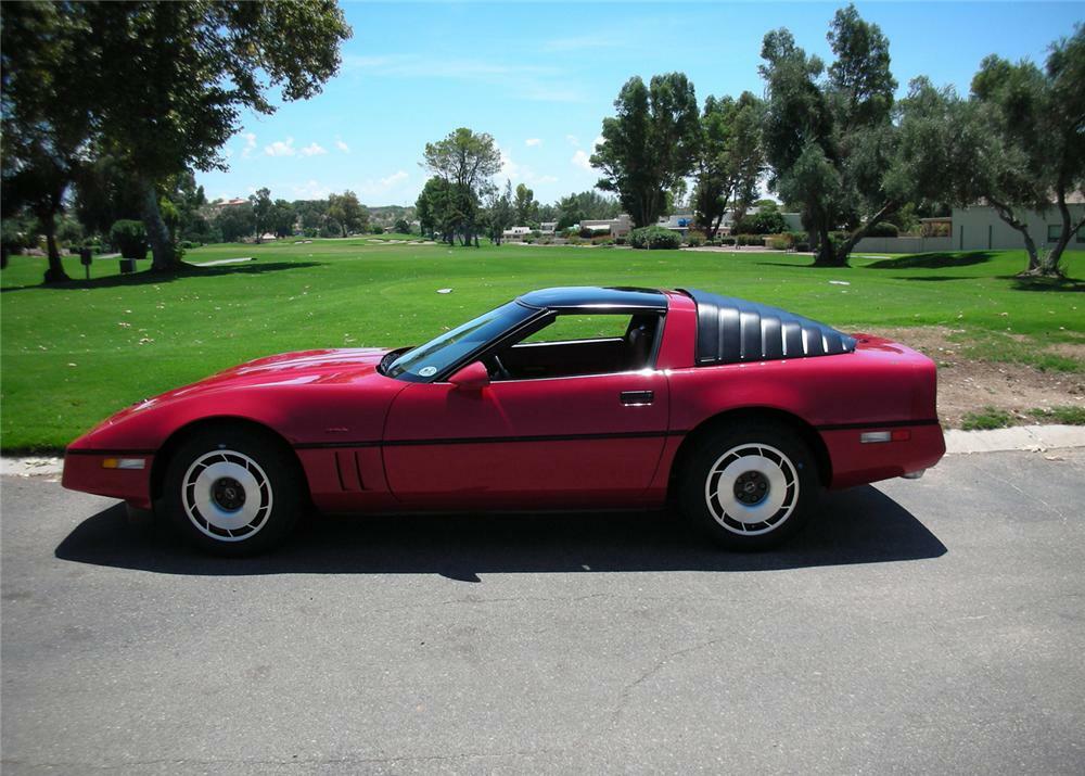 1985 CHEVROLET CORVETTE COUPE - Side Profile - 61362