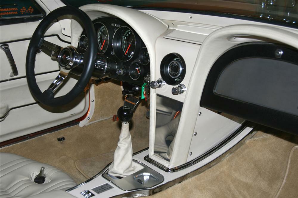 1966 CHEVROLET CORVETTE CUSTOM COUPE - Interior - 61372