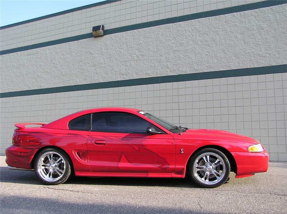1997 FORD MUSTANG COBRA SVT 2 DOOR HARDTOP - Side Profile - 61382