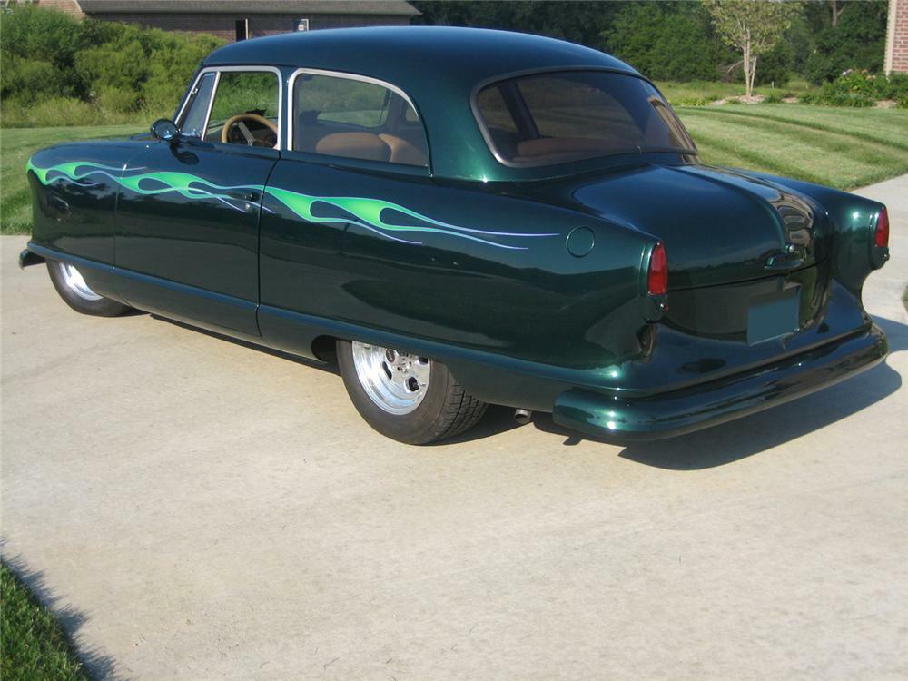 1954 NASH RAMBLER CUSTOM COUPE - Rear 3/4 - 61451