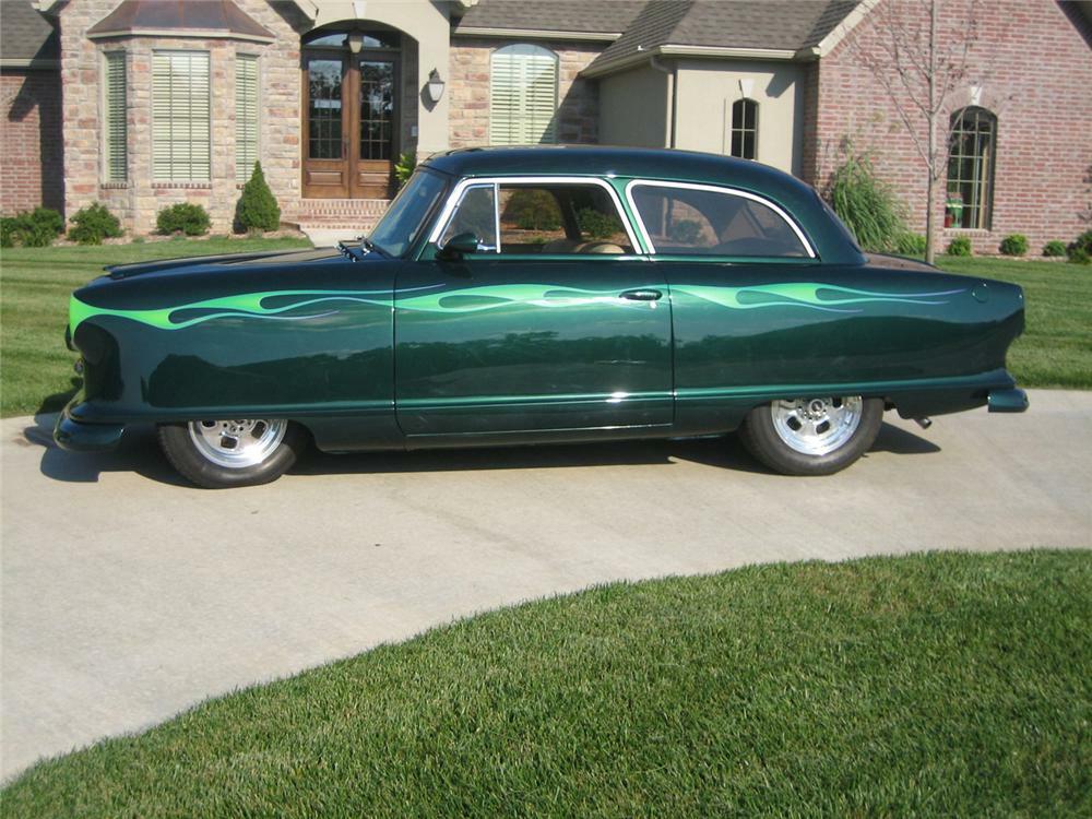 1954 NASH RAMBLER CUSTOM COUPE - Side Profile - 61451