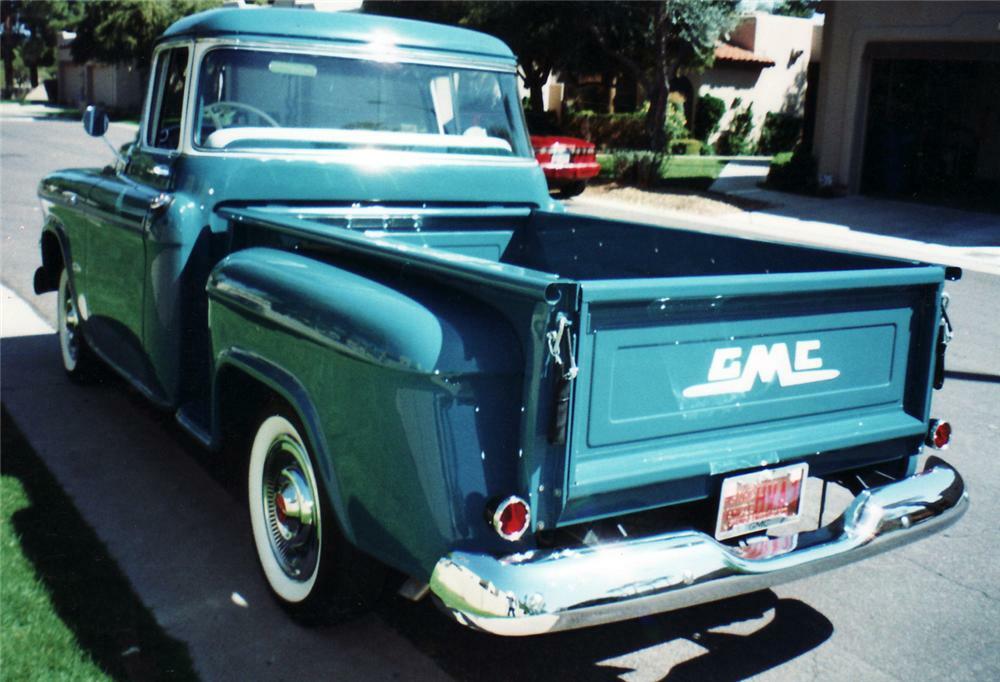 1957 GMC 100 PICKUP - Rear 3/4 - 61633