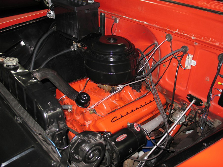 1956 CHEVROLET CAMEO 3100 PICKUP - Engine - 61646