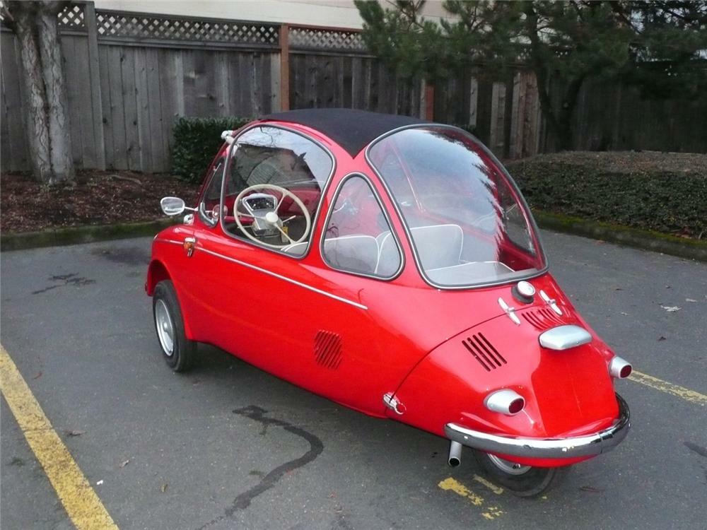 1963 HEINKEL TROJAN 1 DOOR COUPE - Rear 3/4 - 61690
