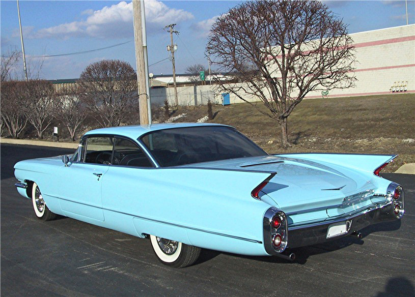 1960 Cadillac Coupe De Ville Custom 2 Door Hardtop