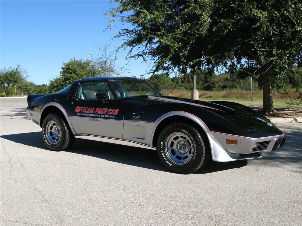1978 CHEVROLET CORVETTE INDY PACE CAR COUPE - Front 3/4 - 61825