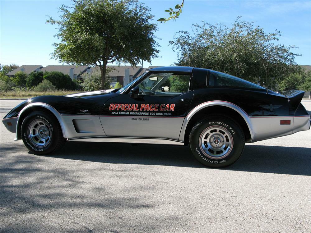 1978 CHEVROLET CORVETTE INDY PACE CAR COUPE - Side Profile - 61825
