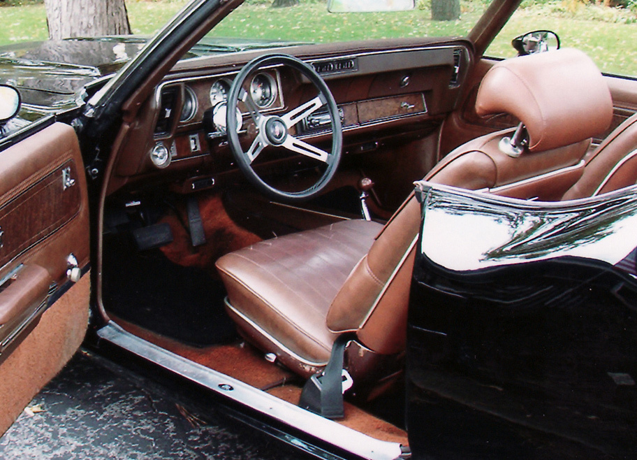 1970 OLDSMOBILE CUTLASS SUPREME CUSTOM CONVERTIBLE - Interior - 61849