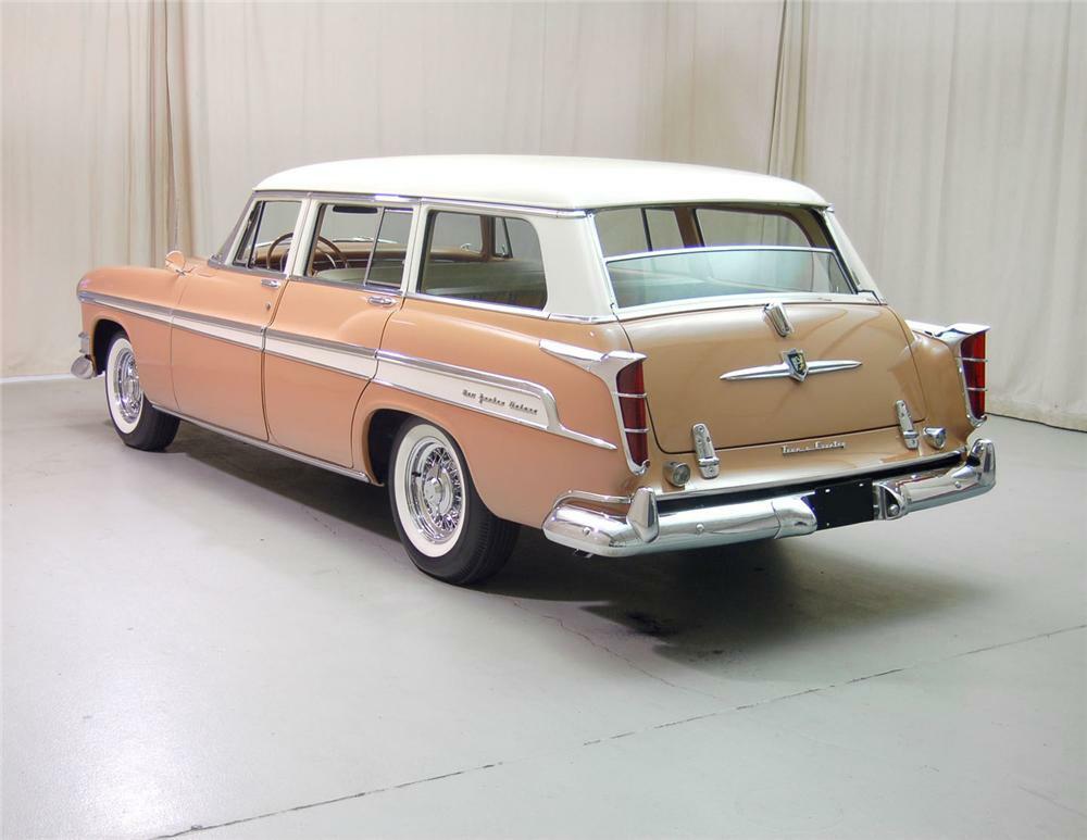 1955 CHRYSLER NEW YORKER STATION WAGON - Rear 3/4 - 62045