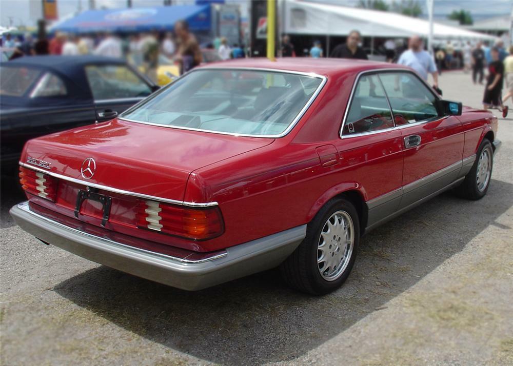 1988 MERCEDES-BENZ 560SEL COUPE - Rear 3/4 - 64142