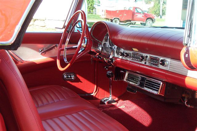 1957 FORD THUNDERBIRD CONVERTIBLE - Interior - 64276