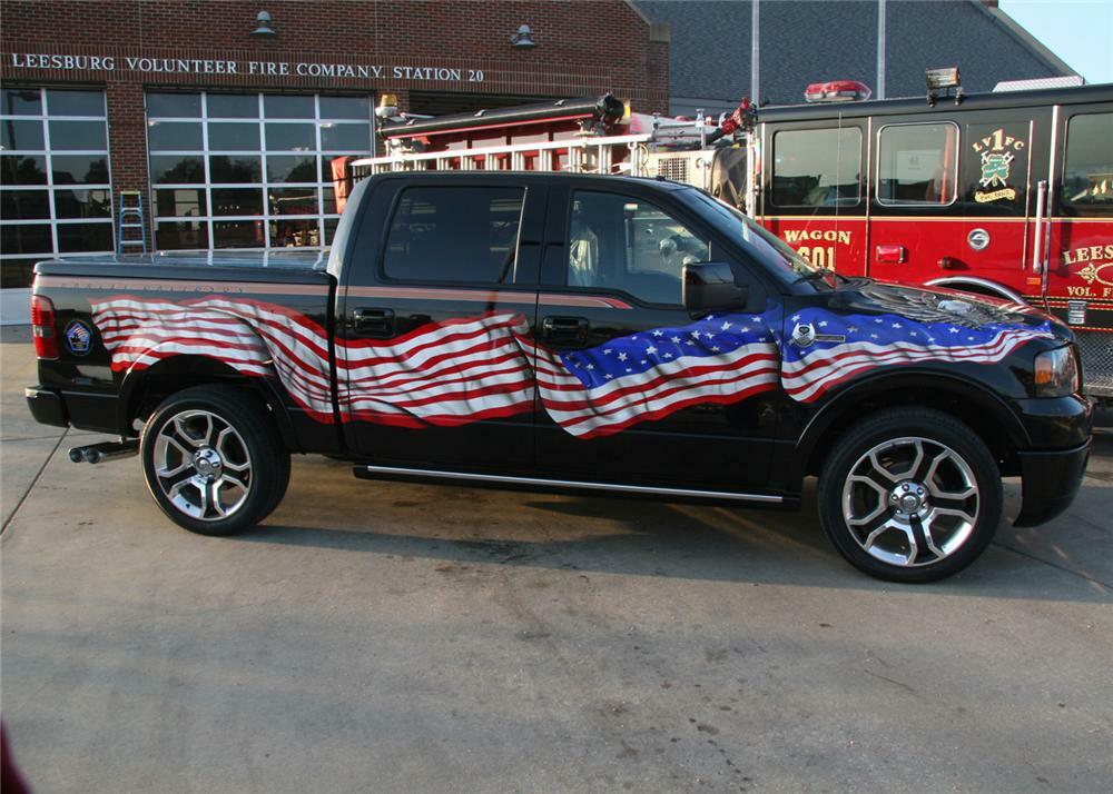 2008 FORD F-150 HARLEY-DAVIDSON CUSTOM PICKUP - Side Profile - 64303