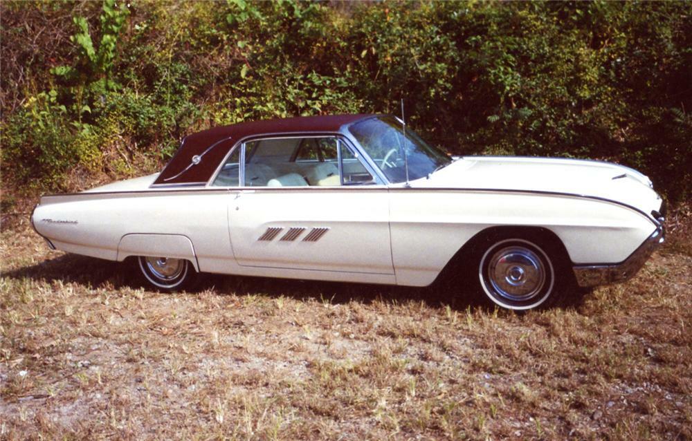 1963 ford thunderbird monaco edition black top