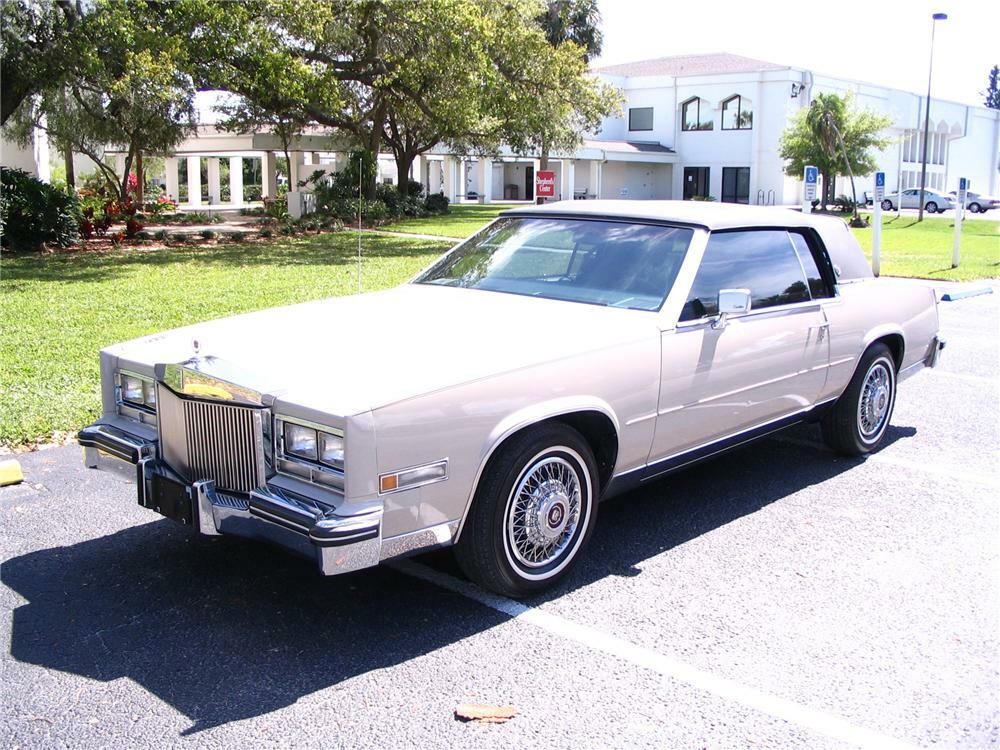 1984 CADILLAC ELDORADO 2 DOOR HARDTOP - Front 3/4 - 64349