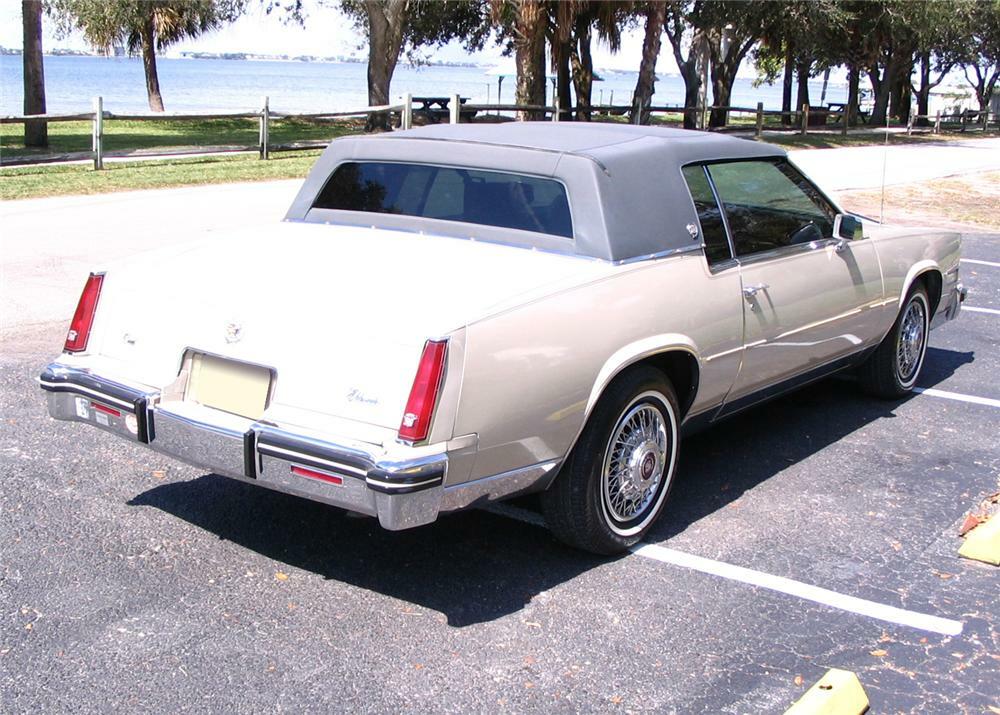 1984 CADILLAC ELDORADO 2 DOOR HARDTOP - Rear 3/4 - 64349