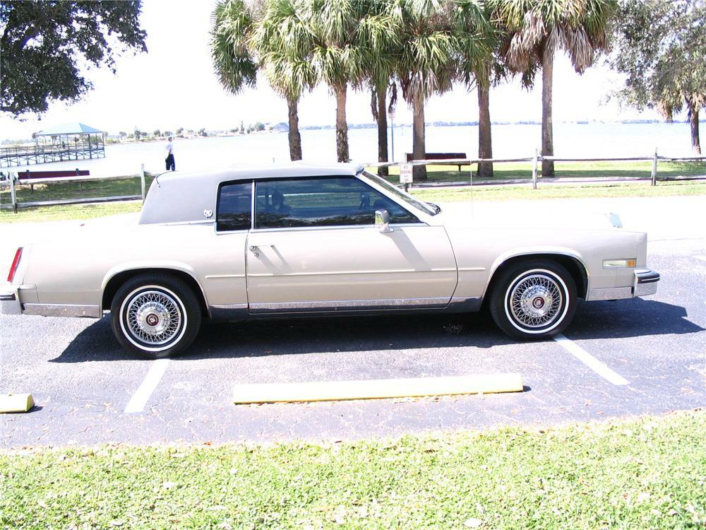 1984 CADILLAC ELDORADO 2 DOOR HARDTOP - Side Profile - 64349