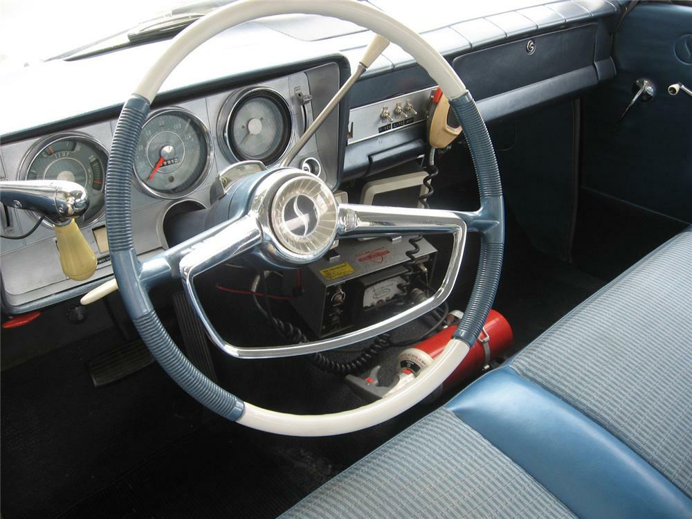1964 STUDEBAKER 4 DOOR POLICE CAR - Interior - 65783