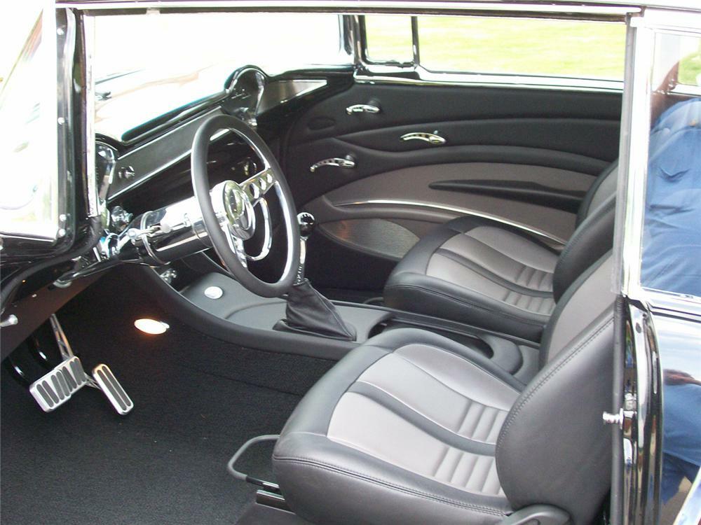1955 CHEVROLET BEL AIR CUSTOM 2 DOOR HARDTOP - Interior - 65810