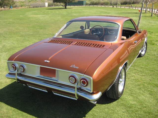 1965 CHEVROLET CORVAIR CORSA COUPE - Rear 3/4 - 65867