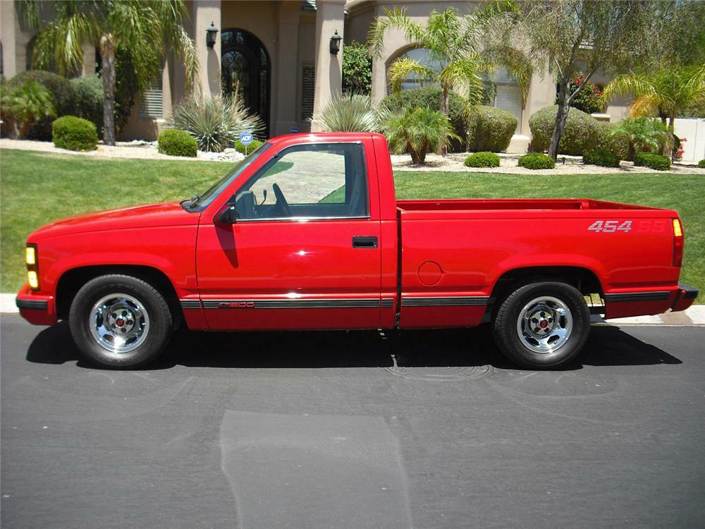 1993 CHEVROLET 1500 PICKUP - Side Profile - 65873
