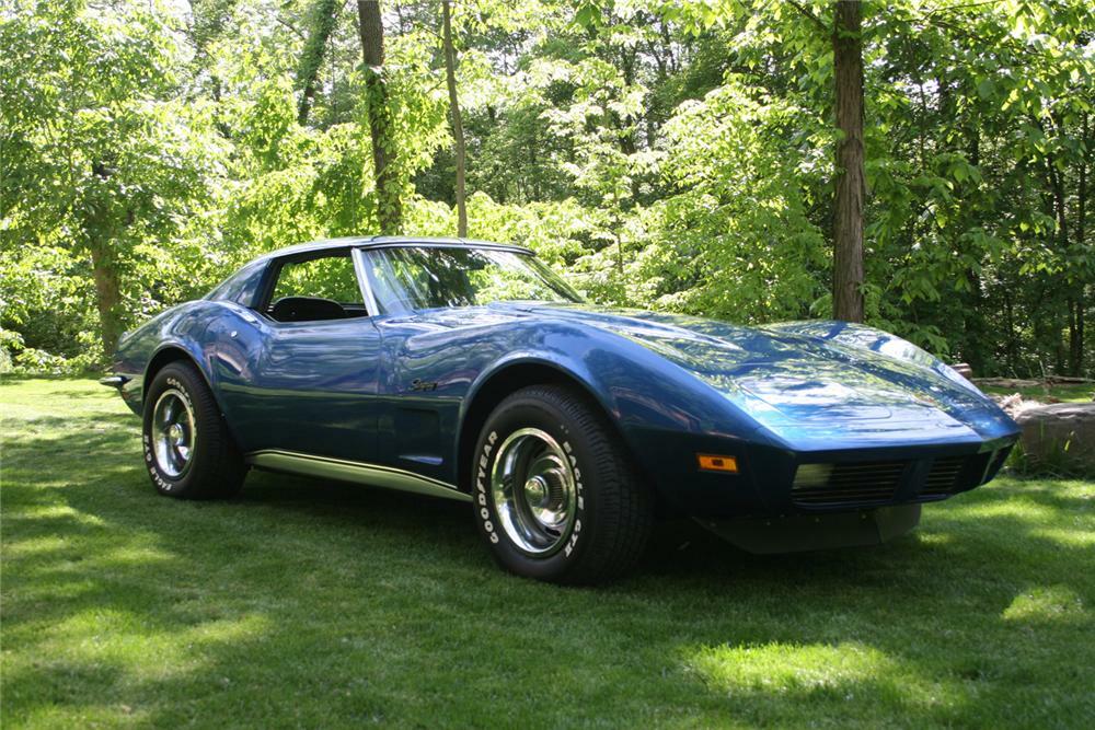 1973 Chevrolet Corvette T Top When a corvette pulls up to a traffic light, heads turn, and when they pass the corvette stingray convertible. 1973 chevrolet corvette t top