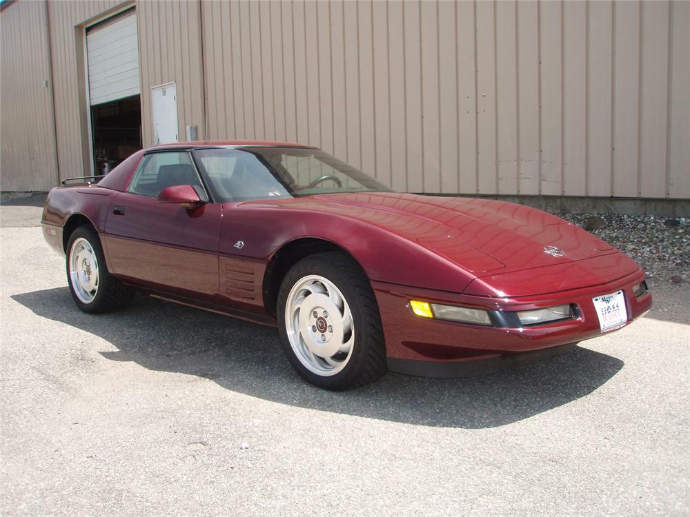 1993 CHEVROLET CORVETTE CONVERTIBLE - Front 3/4 - 65964