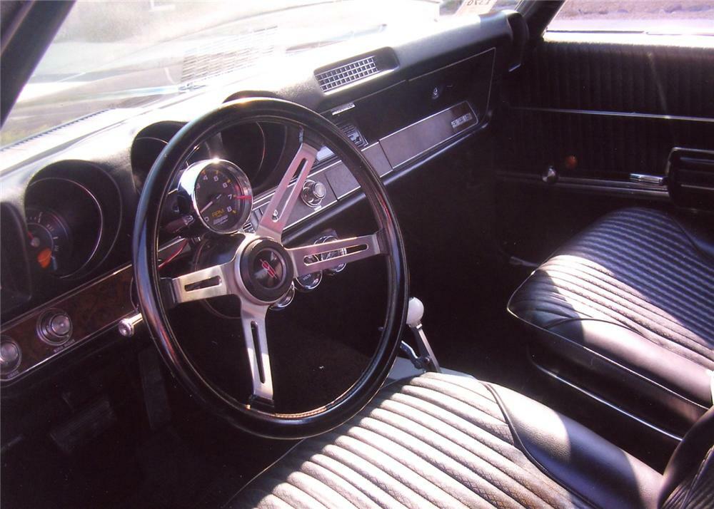1969 OLDSMOBILE CUTLASS 442 2 DOOR HARDTOP - Interior - 65968