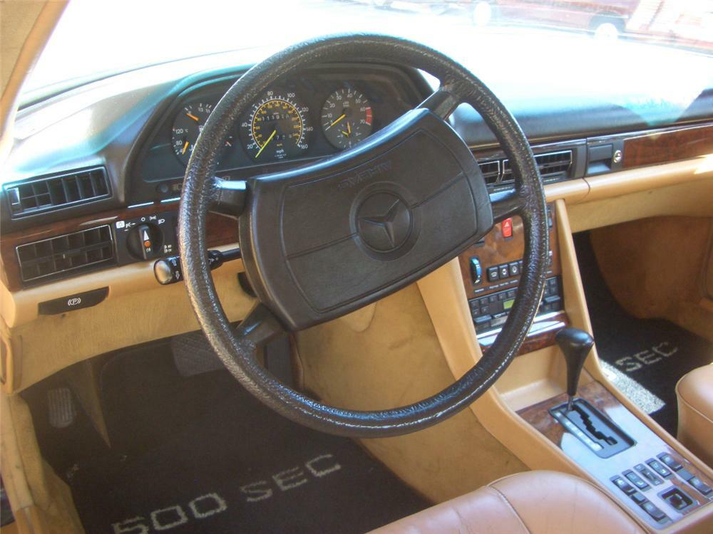 1984 Mercedes Benz 500sec 2 Door Coupe